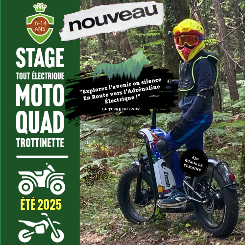 EN ROUTE VERS L'ADRÉNALINE ÉLECTRIQUE ! (6-14 ans)